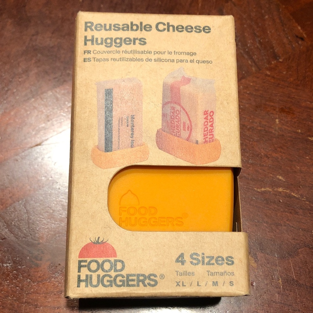 Food Huggers Silicone Reusable Cheese Huggers
